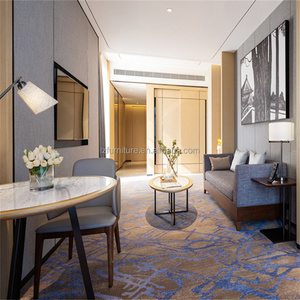3 Star Hotel Bedroom Furniture Sets Complete Room Package with Cheap Wooden Bed <b>Side</b> <b>Table</b> <b>Sofa</b> Desk <b>Side</b> <b>Table</b> Wardrobe & Chair - Product Image 6