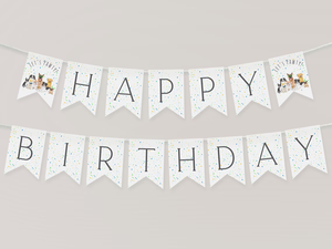 Vente en gros personnalisé joyeux anniversaire bannière imprimable garçons fille anniversaire décor fête célébration bannière occasions spéciales décoration - Product Image 5