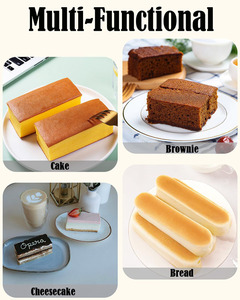 Khuôn nướng bánh cupcake thân thiện với môi trường khuôn bánh hình chữ nhật Silicone nhiệt độ cao bánh mì nướng bánh mì công cụ nướng bánh - Product Image 3