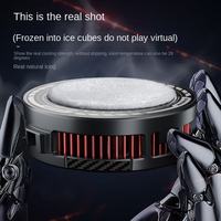 Refroidisseur de téléphone magnétique surclocké à semi-conducteurs TEC, 8 canaux d'air, 2 vitesses, pour le gaming e-sport et le streaming en direct