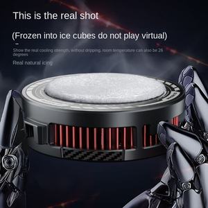 อุปกรณ์ระบายความร้อน<span class=keywords><strong>โทรศัพท์</strong></span>แบบแม่เหล็ก Ice Magnetic รุ่น Overclocked ใช้เทคโนโลยี TEC Semiconductor Refrigeration ช่องลม 8 ด้าน ปรับความเร็วได้ 2 ระดับ สำหรับเล่นเกม E-Sports และไลฟ์สด - Product Image 3