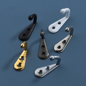 Vintage Steel Single Robe <b>Hook</b> Wall Mounted Chrome Plated <b>Heavy</b> <b>Duty</b> Clothes <b>Coat</b> <b>Hooks</b> Hanger Holder Rack - Product Image 4