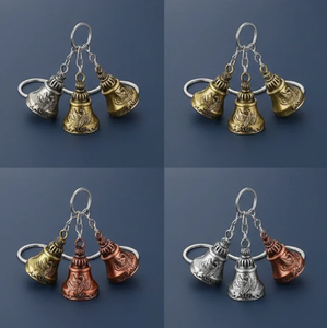 Porte-clés en métal personnalisable, porte-clés personnalisé avec un gremlin gardien montant sur un dragon, porte-clés porte-bonheur pour voitures, motos - Product Image 3