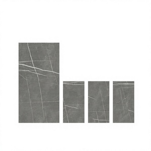 Pulpi Grey Designer 800x1600mm Carreaux de porcelaine polie-Pierre d'onyx en marbre Look pour murs et sols au Zimbabwe - Product Image 1