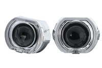 Cubierta de Lente de Doble Haz, Ojos de Ángel, Máscara de Lente C30, Luces de Circulación Diurna DRL, Cubiertas de Lente de Proyector Bi-LED