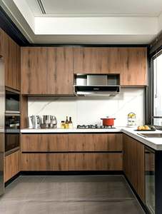 Despensa de cocina de armario de cocina de laca blanca moderna - Product Image 4