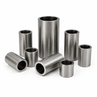 Segments de tubes en acier sur mesure et sections de tuyaux découpées avec précision, usinées CNC, tolérance de 0,2 mm, sans MOQ, pièces de tubes métalliques OEM