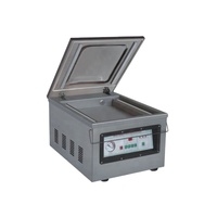 Scelleuse sous vide alimentaire de type table DZ-400/2F avec injection d'azote / Machine d'emballage sous vide pour fruits et légumes