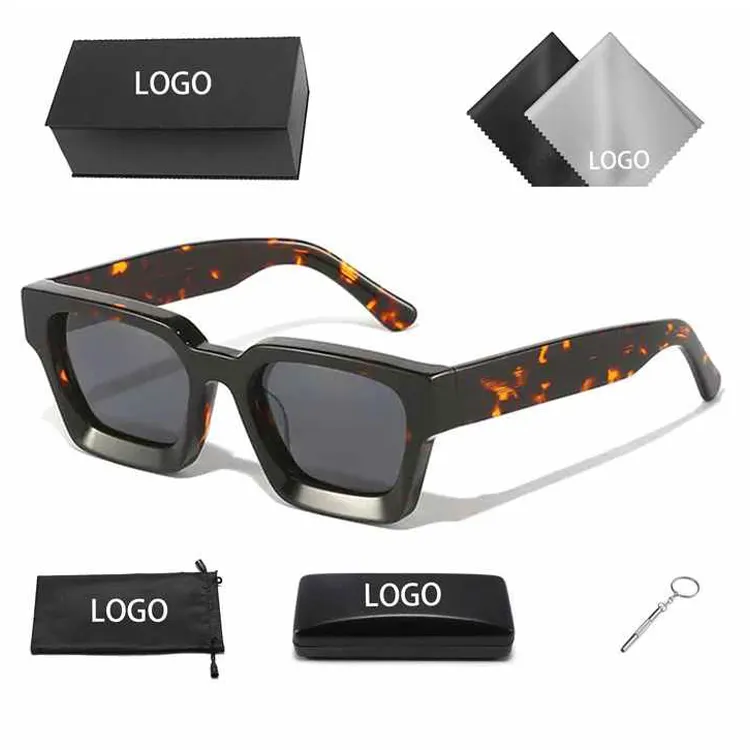 Customize led design your own locs safety brand x high quality mens sunglasses