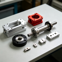 Usinage CNC de haute précision 3 et 4 axes, fraisage, tournage, service ISO 9001, pièces métalliques en aluminium sur mesure pour l'ingénierie mécanique