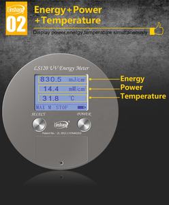 Luxmètre d'énergie UV LS120, anti-radiation et température du rayonnement UV, <span class=keywords><strong>mesure</strong></span> <span class=keywords><strong>de</strong></span> la température - Product Image 5