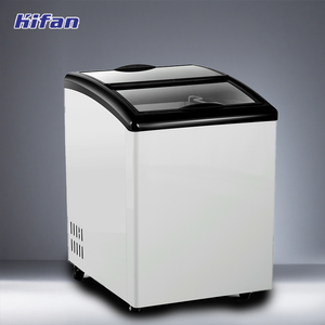 Congelatore Commerciale per Raffreddamento ad Aria, Vetrina Refrigerata per Gelati, Frigorifero Profondo per Negozi - Product Image 5