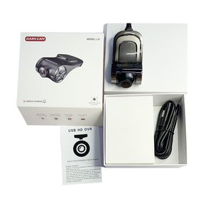 Çift Len araba dvr'ı Blackbox Dashcam Video kaydedici FHD1080P Rear720P su geçirmez kamera ADAS sürüş asistanı H.264 kaynak fabrika - Product Image 5