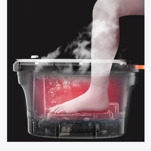 마사지 홈 접이식 발 목욕 분지 스파 완전 자동 난방 일정 온도 적외선 살균 버블 서핑 - Product Image 5