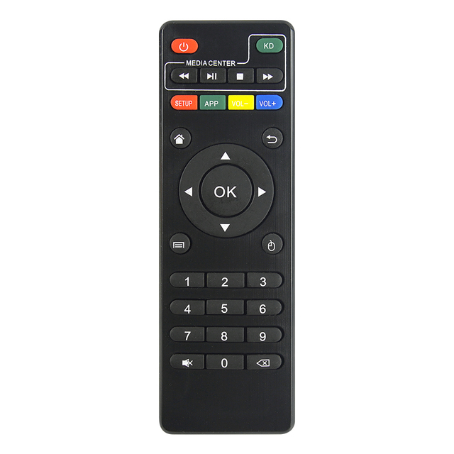 X96 New Condition 3D 4K LED Smart TV ABS Plastic Metal Silicon Keypad Infrared Automatic Remote Control Android 3V Fixed Code