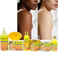 Produits Faciaux à Marque Privée, Ensemble de Soins de la Peau Molato, Herbes Biologiques avec Carotte, Aloe Vera, Traitement de l'Acné, Ensemble de Soins de la Peau Blanchissants