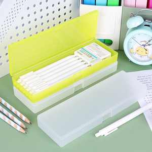 SUNSHING Portalápices Portátil Color Caramelo Esmerilado con Cierre a Presión, Organizador de Escritorio, Material Escolar - Product Image 2