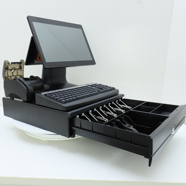 All in One  Dual Screen Pos Machine for Sale 15.6inch CITAQ N1 POS System Terminal Android POS