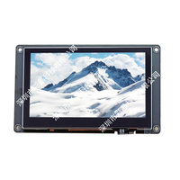 Modul Layar LCD TFT 4.3 Inci 800*480 Piksel dengan Panel Sentuh Kapasitif dan Perangkat Lunak untuk Audio Video, Konfigurasi Cerdas Baru