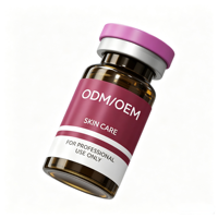 50. Autocollant personnalisé pour flacon de peptides de laboratoire, vinyle résistant au froid, flacon en verre de 10 ml, usage de recherche uniquement