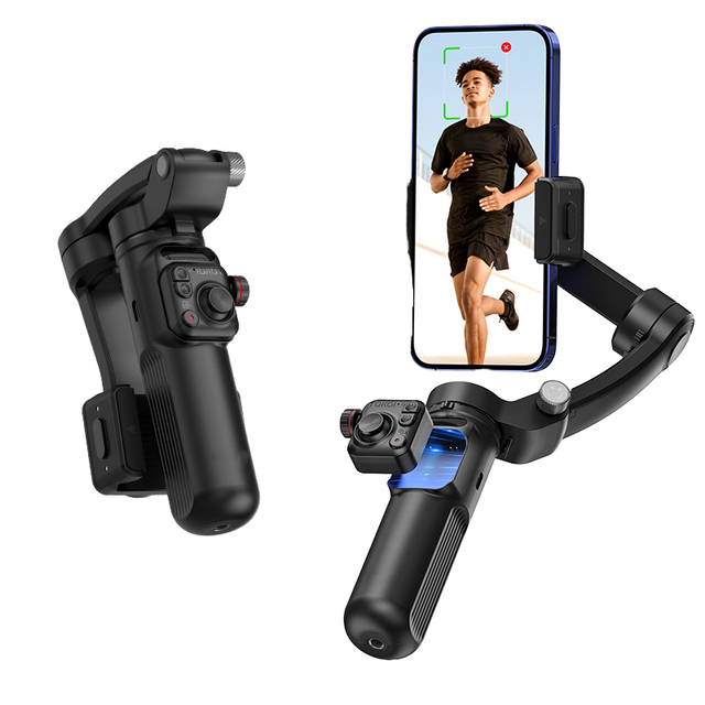 M02 Intelligent Camera Head Triaxial Stabilizer with Face Tracking Feature Specifically Designed for Mobile Phones