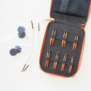 <span class=keywords><strong>Knitpro</strong></span> Ginger Mini (Puntas de Aguja de 5 cm) Juego de <span class=keywords><strong>Agujas</strong></span> <span class=keywords><strong>Circulares</strong></span> Intercambiables para Tejer, 7 Tamaños de Aguja - Product Image 1