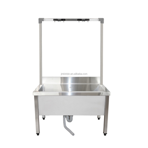 Heavy Duty Square Tube Frame <b>Mop</b> Sink with <b>Mop</b> Holder Stainless Steel Utility <b>Cleaning</b> Tub for Restaurant Hotel Canteen - Product Image 4