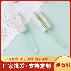 Cepillo para pies Huijie con piedra pómez y cerdas para eliminar la piel muerta, herramienta de pedicura - Product Image 5