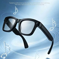 Lunettes Intelligentes Tactiles IA T100 Design Professionnel Enregistrement d'Image HD 1080P Traduction en Temps Réel ChatGPT Appel Téléphonique GPS 300 mAh