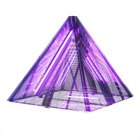 Écran LED transparent P3.9 à haute luminosité pour vitrines de magasins de détail
