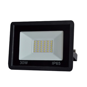 ไฟสปอร์ตไลท์ LED AC แบบกันน้ำ IP66 กำลังไฟ 30W รุ่น Ultra Slim อุณหภูมิสี 6000K แสงเดย์ไลท์ ชิป SMD โครงสร้างอะลูมิเนียม สำหรับสวน - Product Image 1