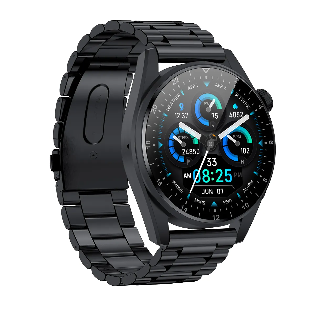 Logo OEM et ODM professionnel Amazon bracelet de montre intelligente écouteurs bluetooth cadran de montre mode montre intelligente avec bracelet de fitness