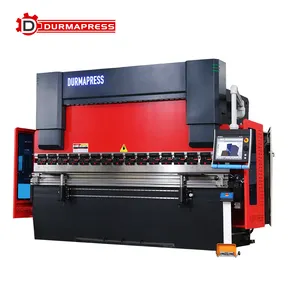 Thương hiệu nổi tiếng 8 trục CNC ép thủy lực phanh 110 tấn 3200mm delem da66t hệ thống CNC với Y1 Y2 X1 X2 R1 R2 Z1 Z2 trục