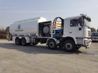 Expérience d'exportation 6x4 pour les services de jet privé 8000-20000 litres Véhicule de ravitaillement en carburant pour l'aviation