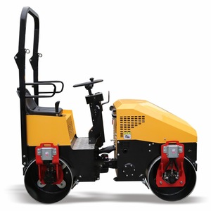 Rodillo Vibratorio de un Solo Tambor de 890 kg, Sistema Hidráulico Importado, Dirección Hidráulica, Accionamiento Hidráulico, Compactador de Carreteras - Product Image 2