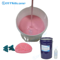 Caoutchouc de silicone liquide de qualité alimentaire, vulcanisé au platine, pour la fabrication de moules à savon/bougie, caoutchouc de silicone RTV-2