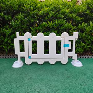 Recinzione di Sicurezza in Plastica per Area Giochi Morbida per Bambini, Recinto Bianco per Parco Giochi, Attrezzatura per Parco Giochi in Plastica - Product Image 3