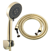 Pommeau de douche à main 6 jets haute pression, pommeau de douche massant, économiseur d'eau, accessoire de salle de bain 1.8/2.0/2.5 GPM