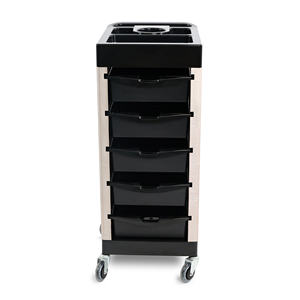 2024 ultima versione 4 ruote carrello salone con 5 cassetti per il salone - Product Image 1