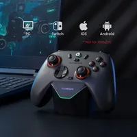 Control de Juego Inalámbrico Ergonómico con Joystick de Efecto Hall, Sin Desviación, 2.4GHz, Bluetooth, Luz RGB, Tri-Modo, OEM, ODM, Venta al Por Mayor