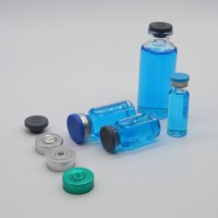 Flacon en verre stérile transparent ambré RTU lavé 2r 4r 6r