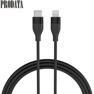 Câble de charge rapide et de données PRODATA MFi USB vers Type-C 2.4A blindé (matériau PVC ABS) – OEM/ODM disponible - Product Image 2
