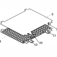 Pièces de réfrigération EV OEM/ODM : Plaque de refroidissement liquide en aluminium haute densité pour batterie, tuyau de refroidissement
