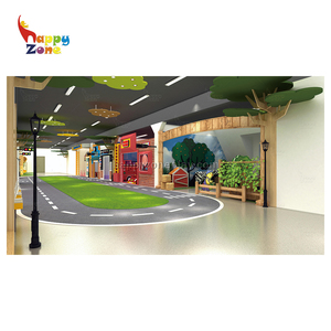 <span class=keywords><strong>Maison</strong></span> de jeu de rôle en bois pour enfants sur mesure Petite <span class=keywords><strong>ville</strong></span> Terrain de jeux intérieur Équipement et design, barbier, garage, <span class=keywords><strong>maison</strong></span> d'hôpital à vendre - Product Image 3