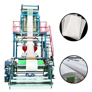 Agricultural Greenhouse Films Hdpe Ldpe Lldpe Blown Film Extrusion Production Film Blowing Machine With Quality Assurance