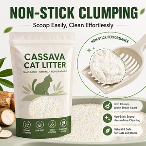 Arena para <span class=keywords><strong>Gatos</strong></span> de Yuca Natural Biodegradable de Primera Calidad con Control de Olores y Autolimpieza a <span class=keywords><strong>Precio</strong></span> Mayorista - Product Image 1