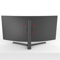 Monitor Gaming TFT Lengkung 34 Inci Murah 165Hz 4K Waktu Respons 1ms G-Sync FreeSync 110% SRGB