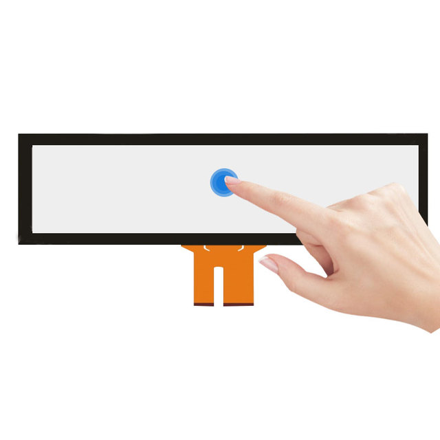 16.4 Inch Bar Capacitive Screen G+G Multi-touch USB/I2C Touch Screen