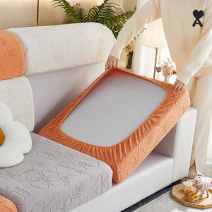 Hochwertige Heim textilien Vier-Jahreszeiten 3D Samt Plüsch Weiche Sofa bezug Stretch <span class=keywords><strong>Couch</strong></span> bezug Schon bezug für Wohnzimmer. - Product Image 3