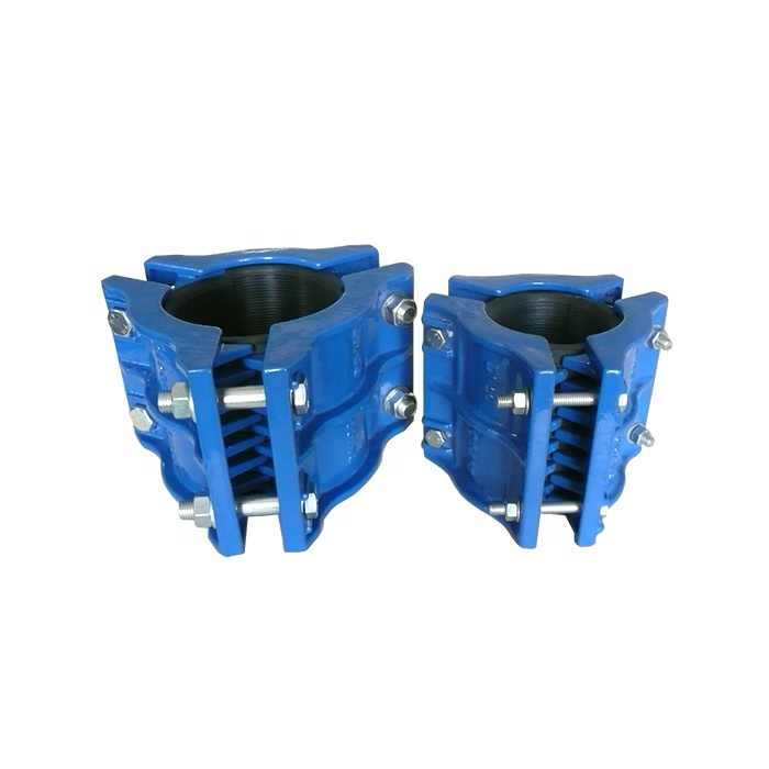 Производитель разъемных колец из аустенитно-дуктельного чугуна GGG50 с эпоксидным покрытием диаметром DN65